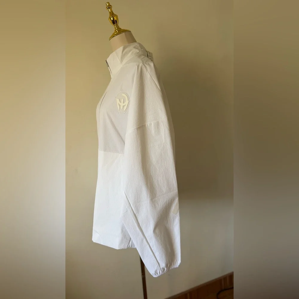 Adidas x Patrick Mahomes Windbreaker White Jacket Size XL Men